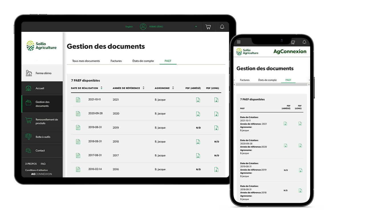 AgConnexion : Accédez à votre Plan agroenvironnemental de fertilisation ...