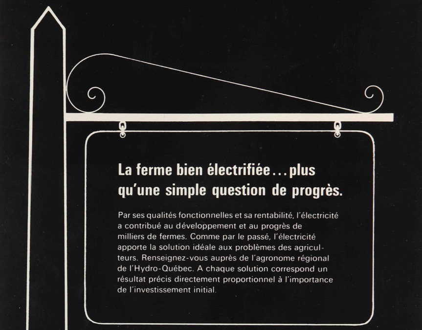 Publicité électricité