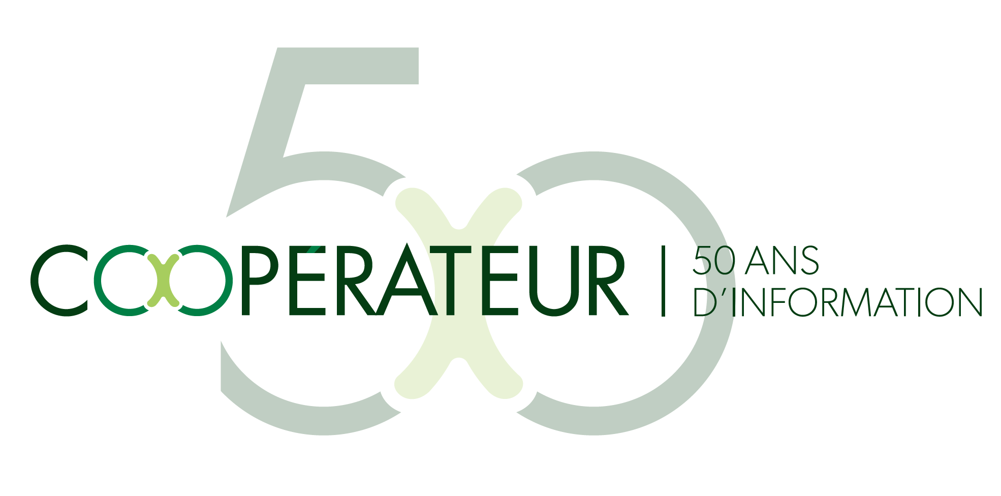 Logo 50e du Coopérateur