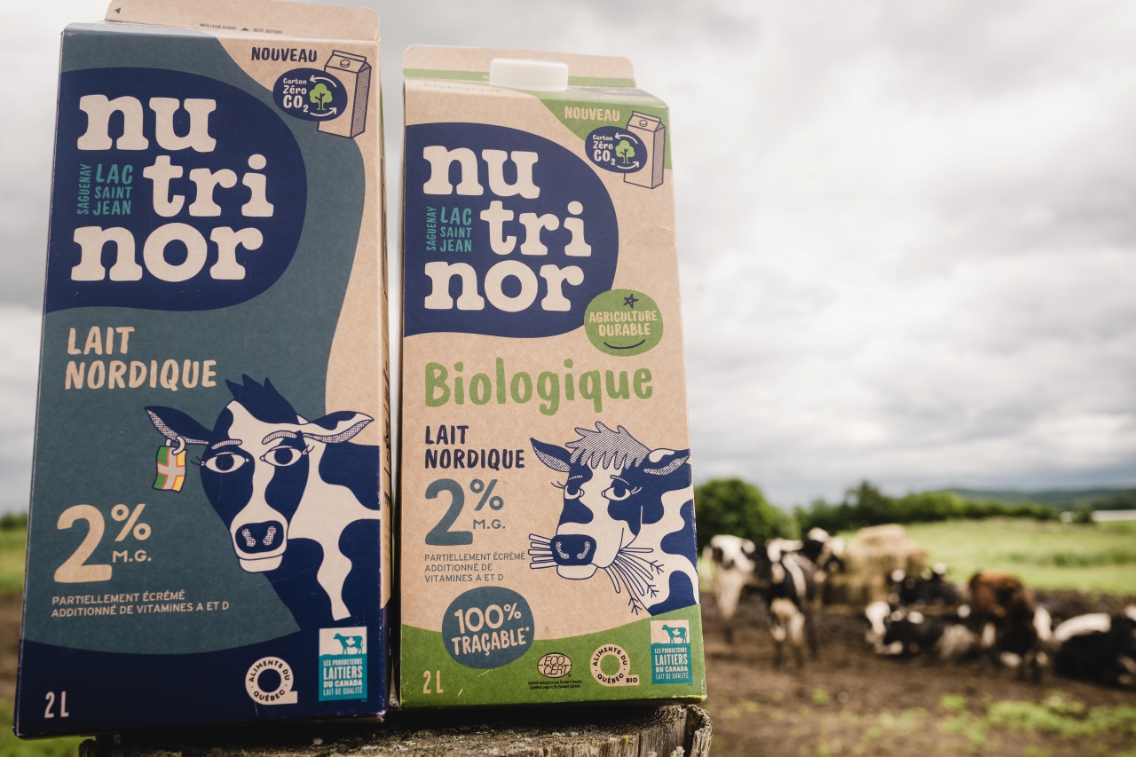 Pintes de lait de Nutrinor