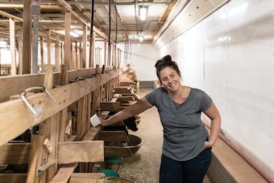 Sophie Brodeur, de la Ferme Réso