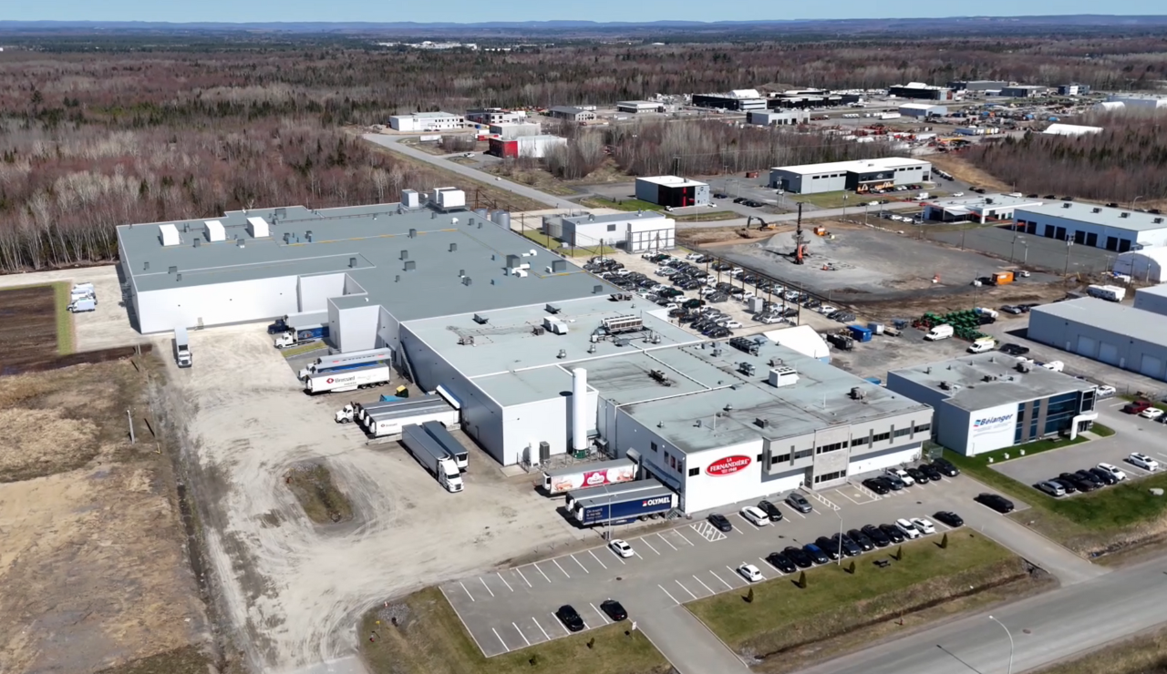 Usine La Fernandière après l'agrandissement