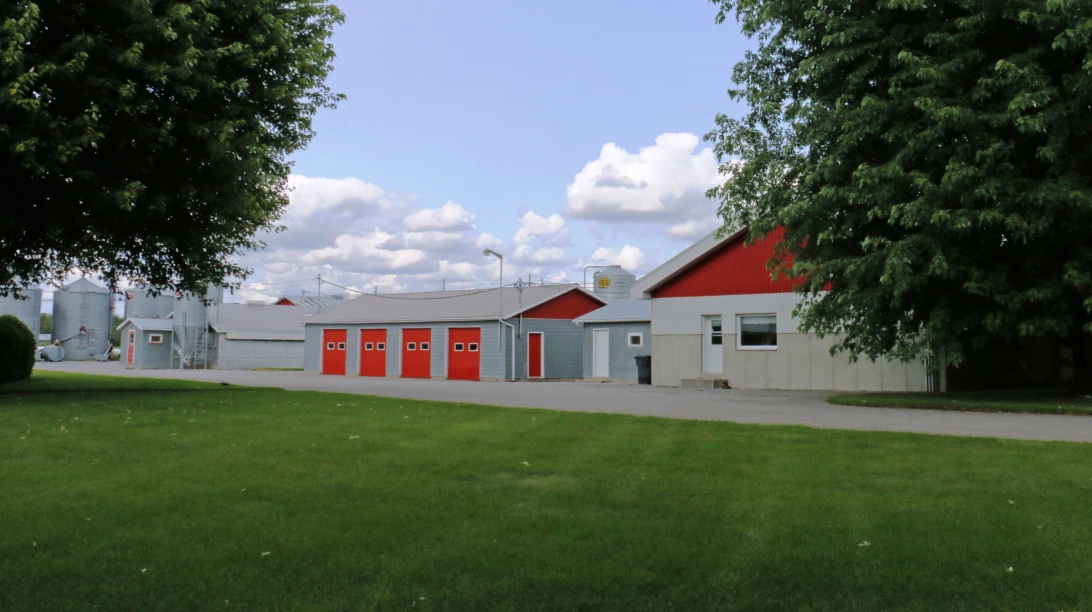 Ferme de Benoit Marquis.