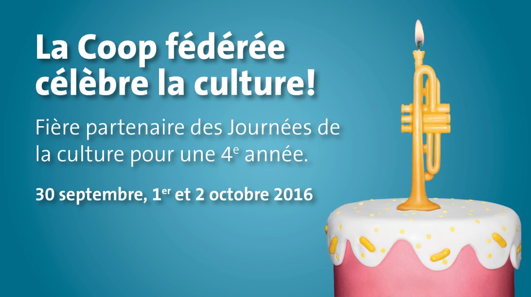 Image d'annonce pour la journée de la culture.