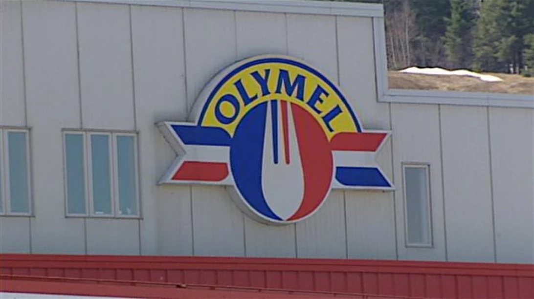 Extérieur de l'usine Olymel à Vallée-Jonction.