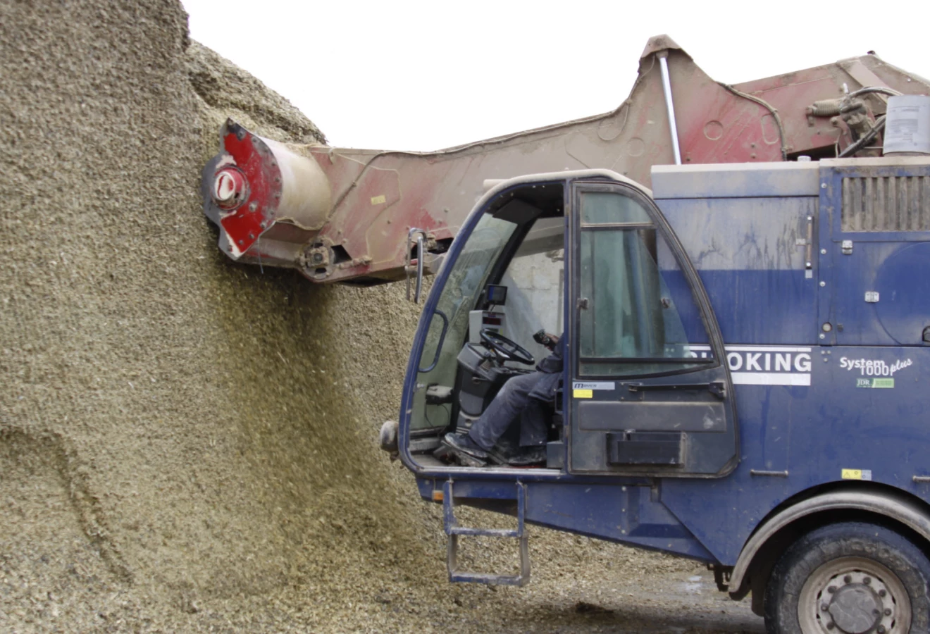 bunker silage silo-couloir ensilage