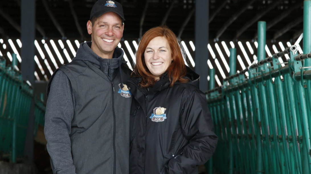 Annick Fortier et Guy Rhéaume