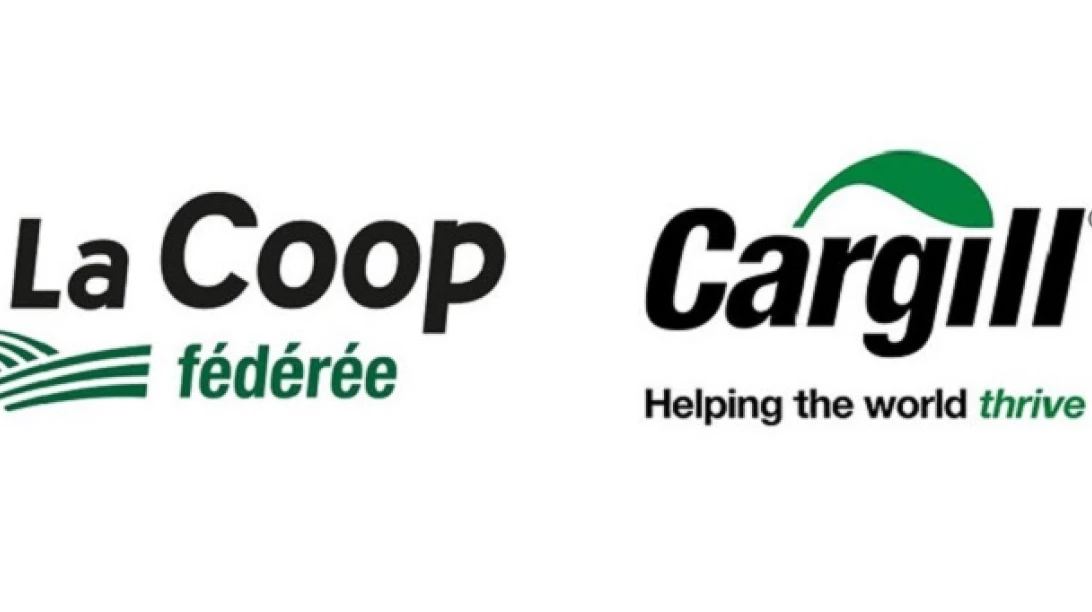 Logo de La Coop fédérée et de Cargill.