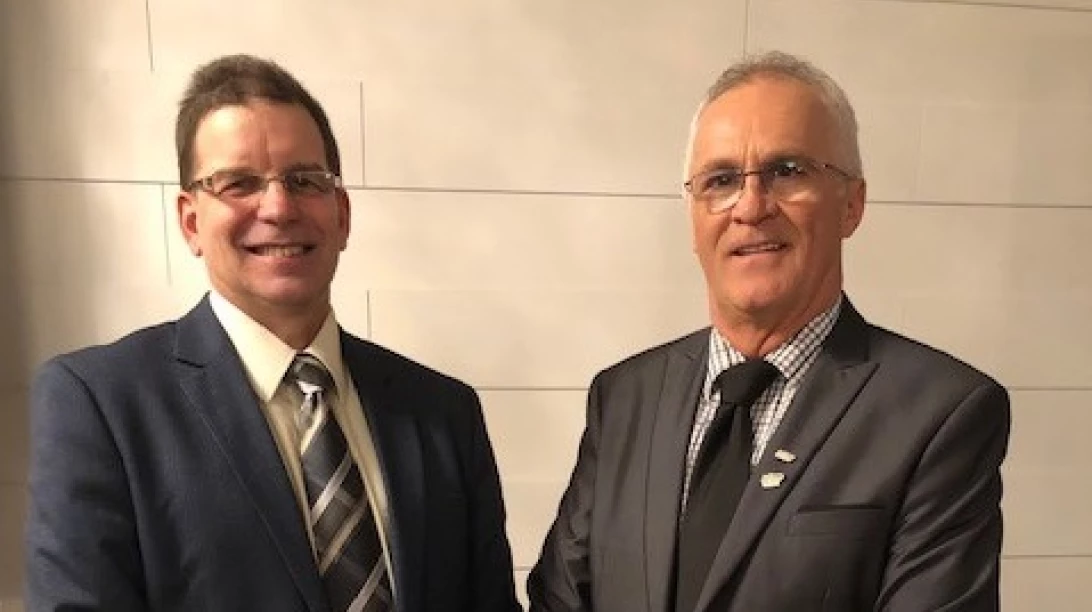 Denis Lévesque et Gilles Gauthier.