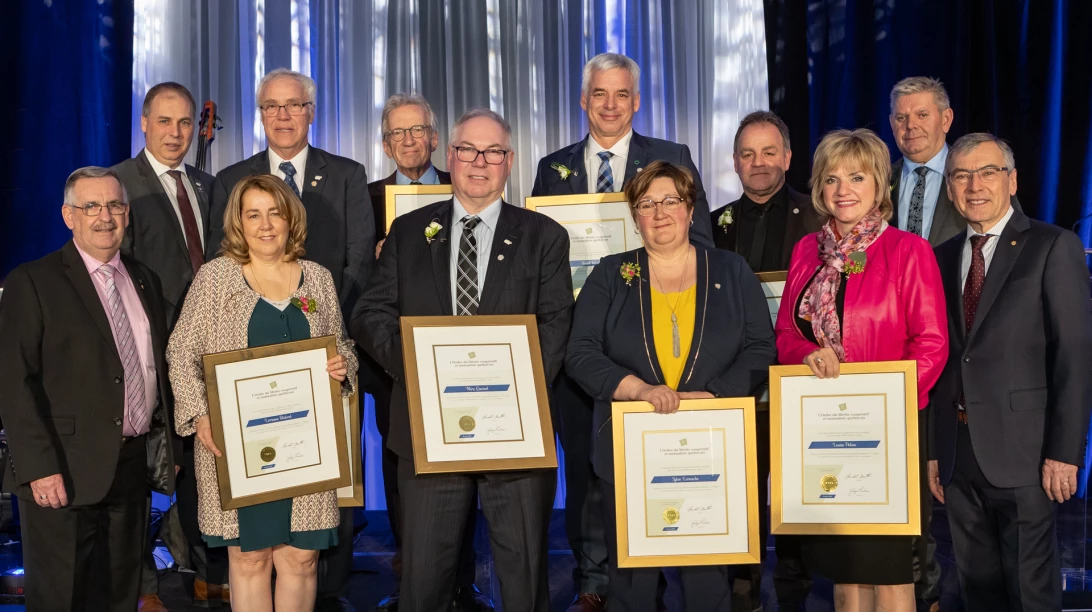 Les récipiendaires de l'Ordre du Mérite 2019.