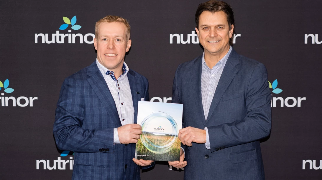 Dominic Perron et Yves Girard.