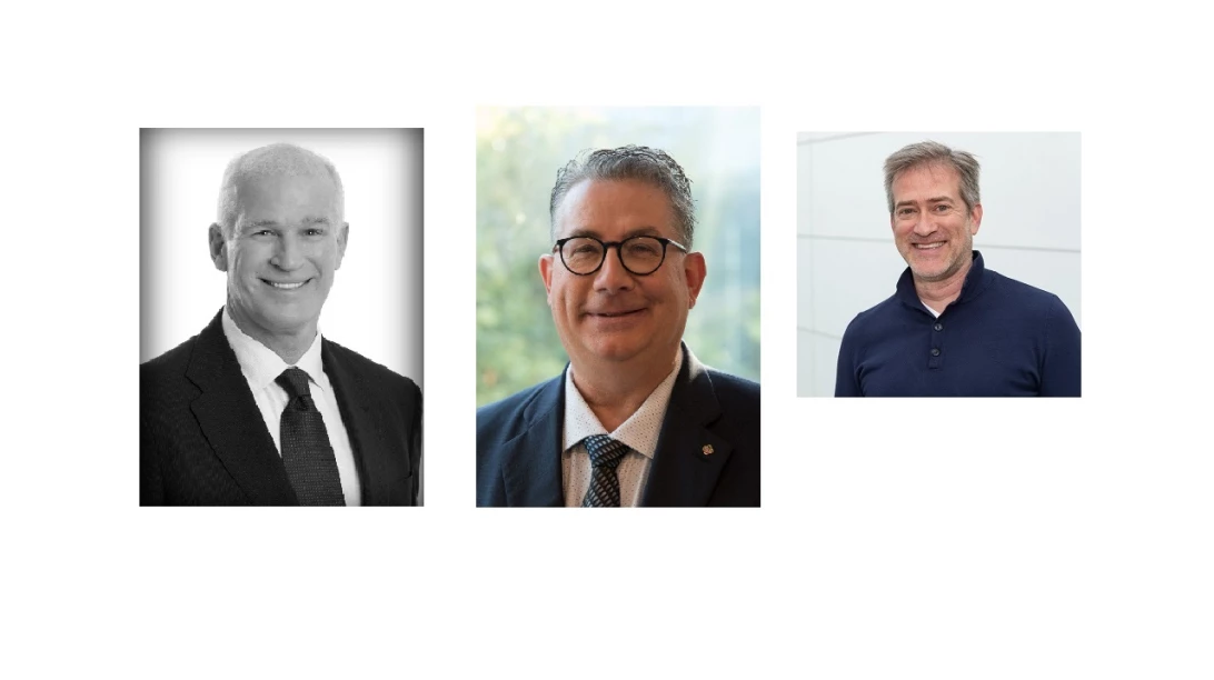 Richard Davies, Roger Massicotte et Maurice Doyon, M.