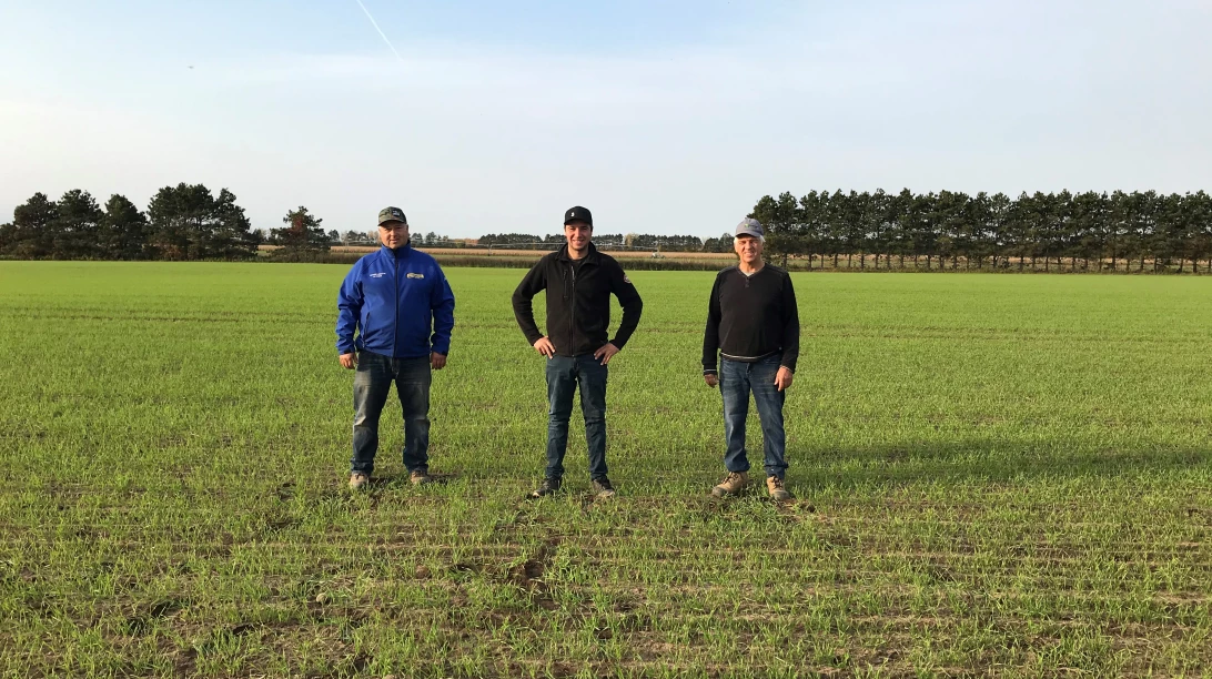 Laurent, Carl et Gaétan