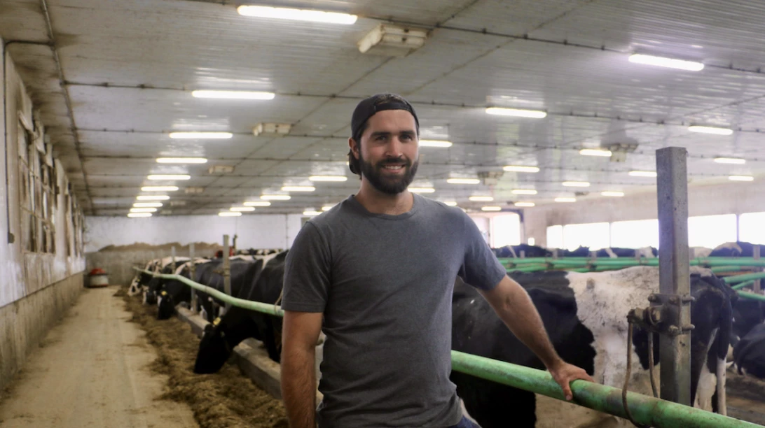 Photo de Louis-Philippe Boutin, des Ferme Boutinette et Philiway