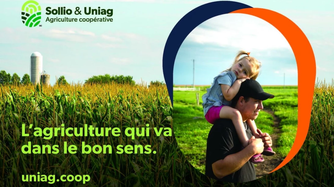 Image d'annonce pour la naissance de Sollio & Uniag Agriculture coopérative.