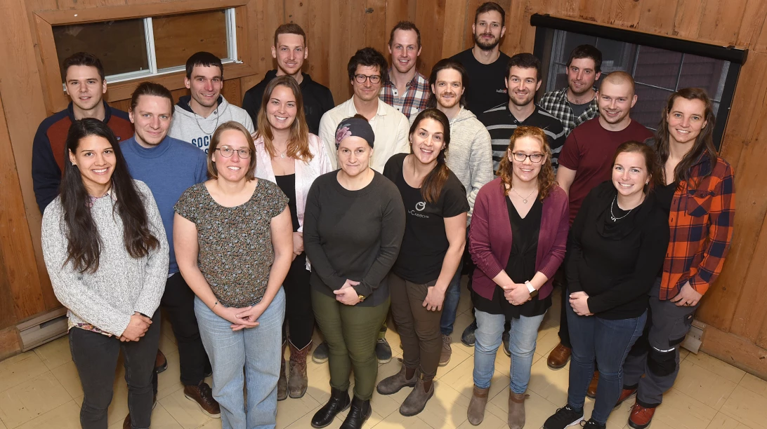 Les gagnants du Tremplin pour la jeunesse agricole.
