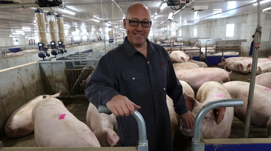 Martin Auger d'Élevages Auger