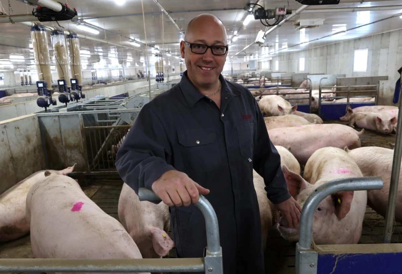 Martin Auger d'Élevages Auger