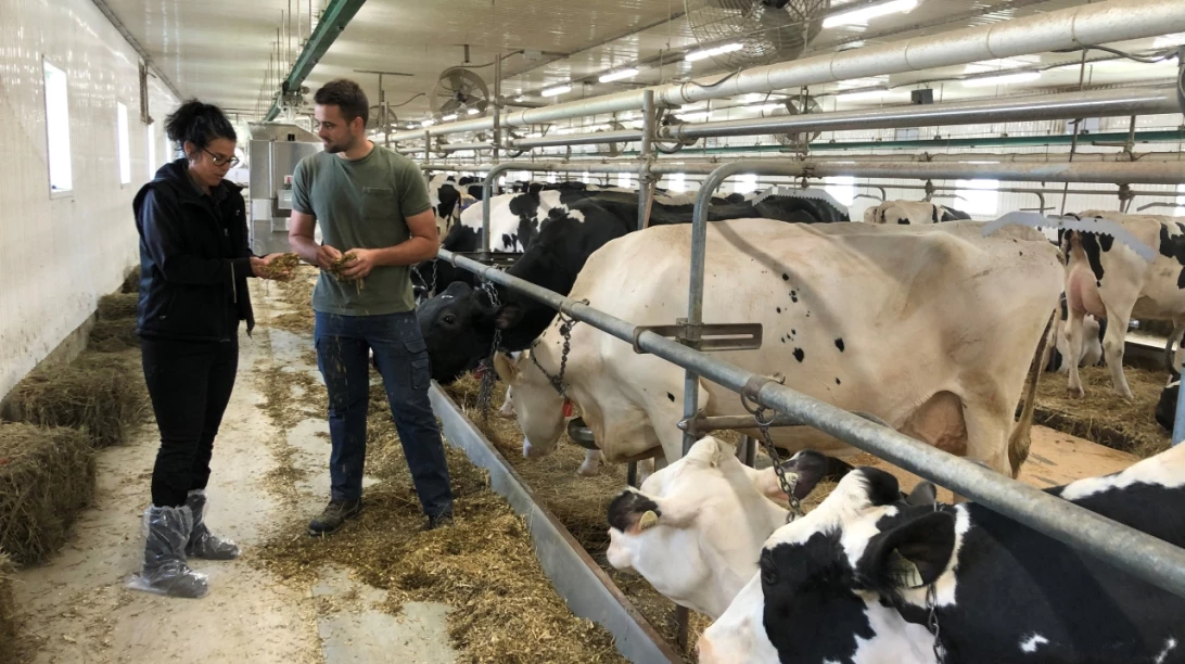 Michaël Beaucage à droite