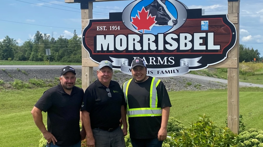 Ferme Morrisbel, demi-finaliste du Prix relève Sollio