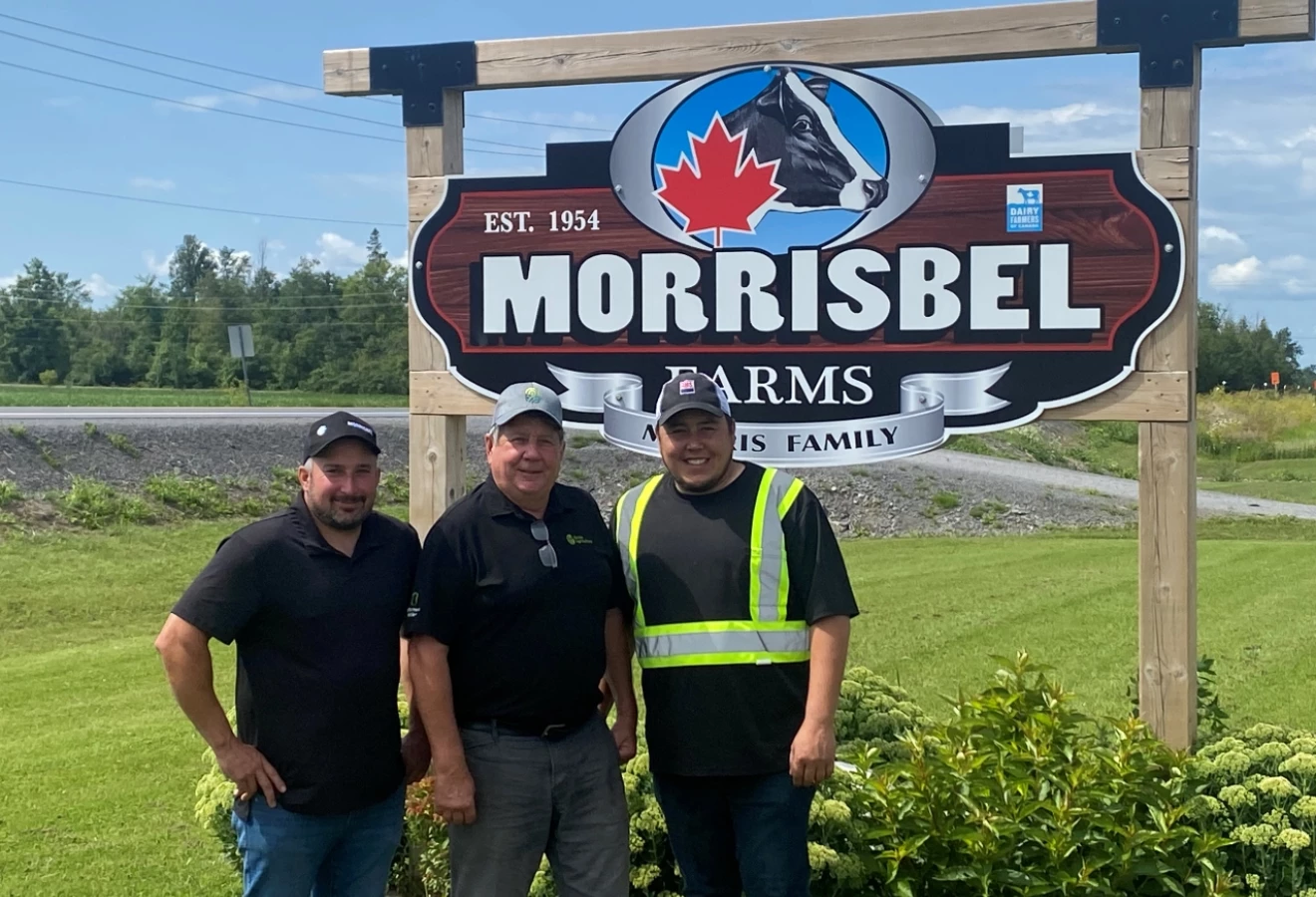 Ferme Morrisbel, demi-finaliste du Prix relève Sollio