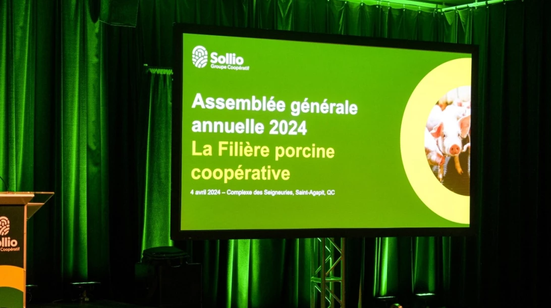 Présentation de l'AGA de la Filière porcine coopérative