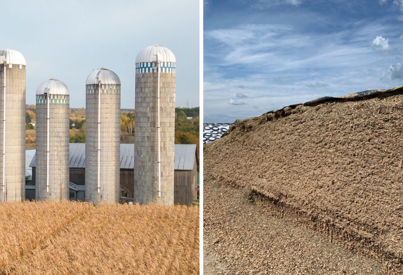 Silos verticaux et horizontaux - calculatrice AgConnexion