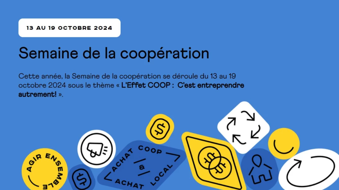 Visuel pour la Semaine de la coopération