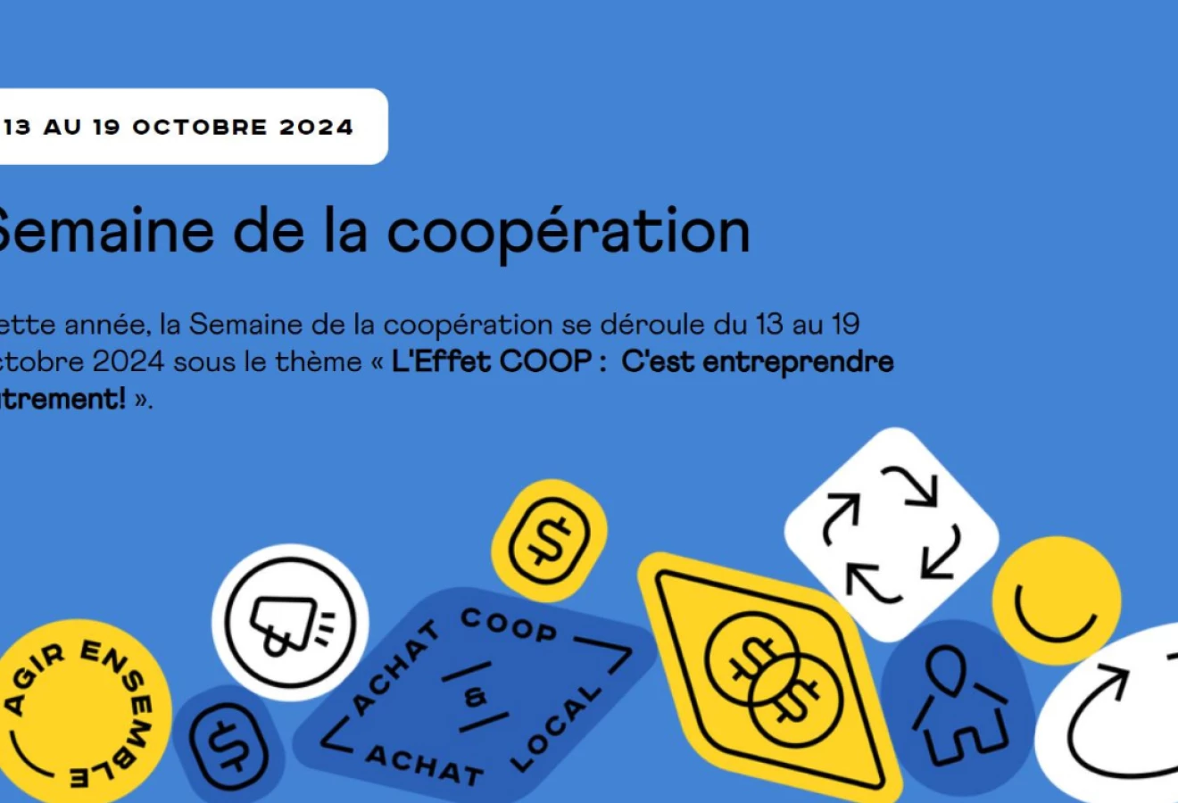 Visuel pour la Semaine de la coopération