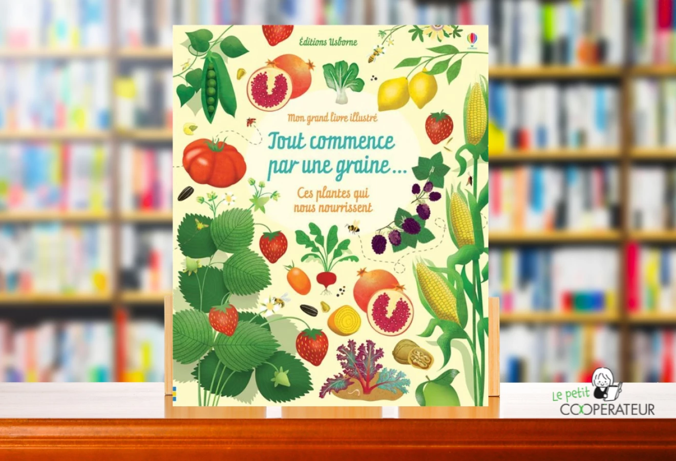 Le livre Tout commence par une graine écrit par Ruth Brocklehurst et Katie Daynes