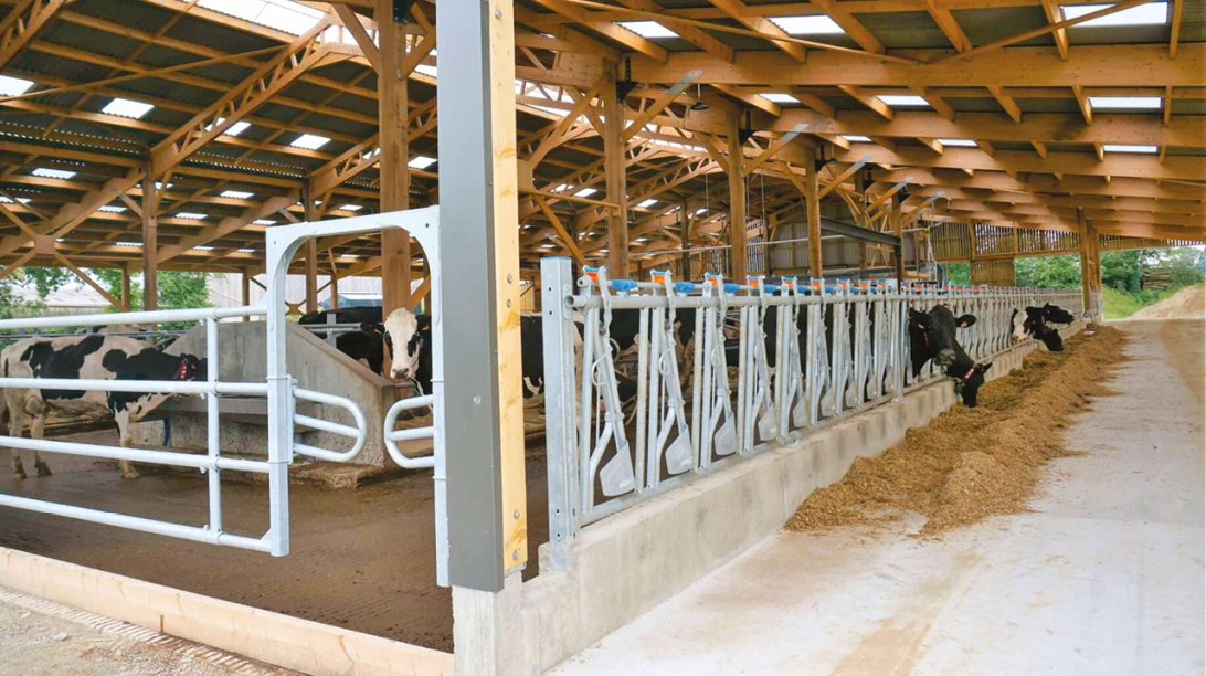 Logettes, de carcans et d’enclos en acier d'Agritubel