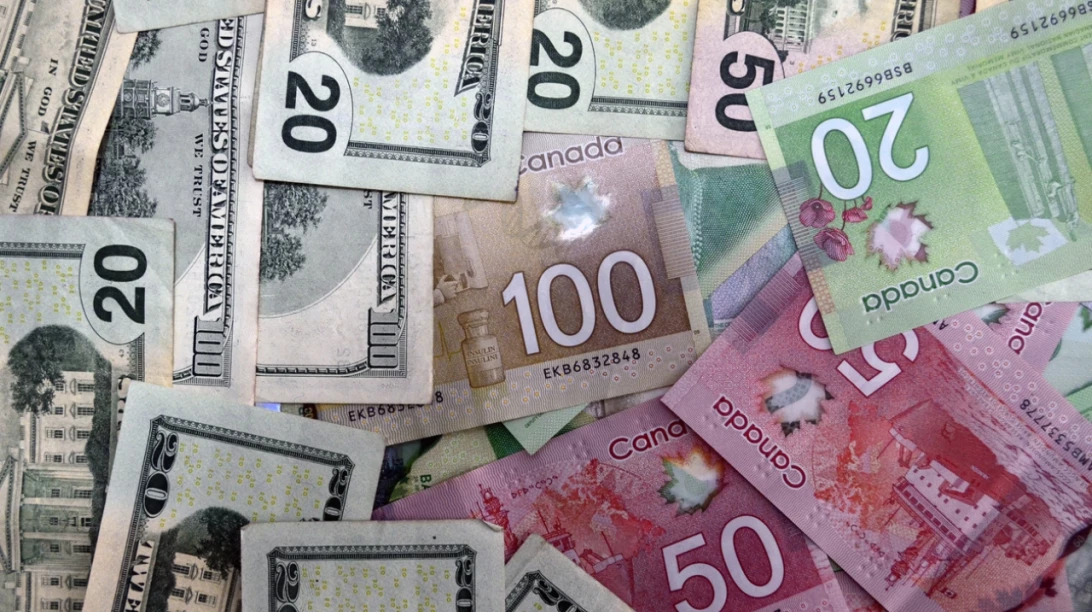 Billets canadiens et américains