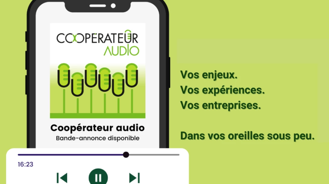 Visuel - Bande-annonce du Coopérateur audio disponible