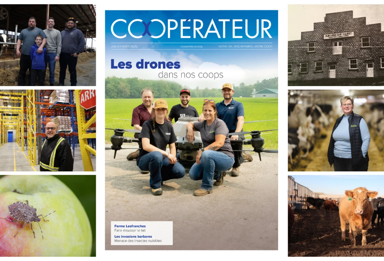 Montage du magazine de juillet-août 2025