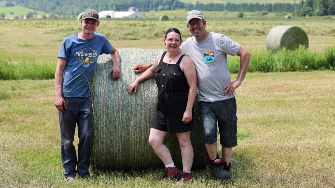 L'équipe à la Ferme Pierre Gagné