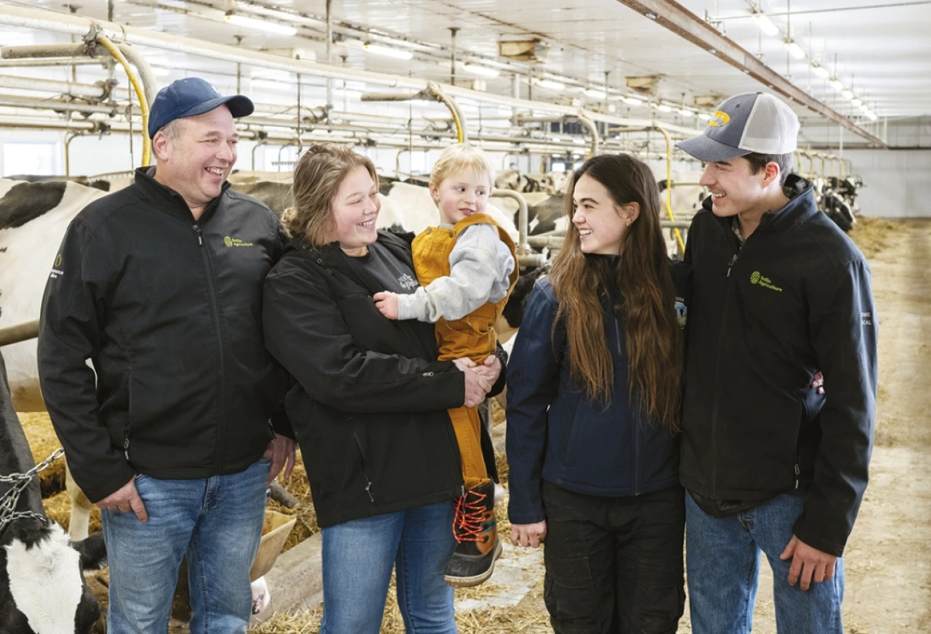 Famille de la Ferme Lescal