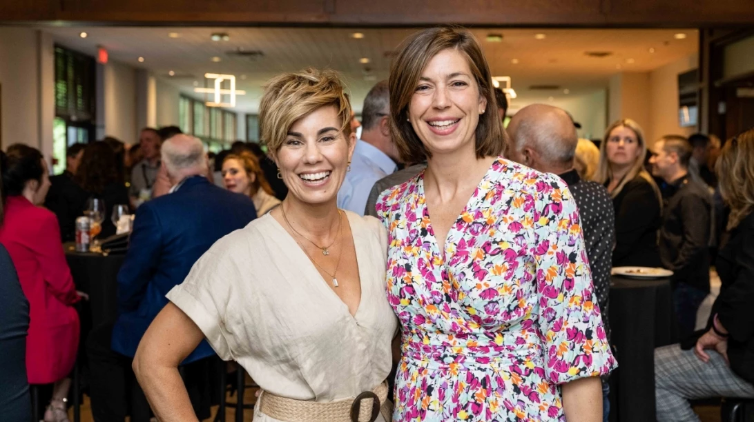 Julie DesGroseilliers et Sophie Perreault