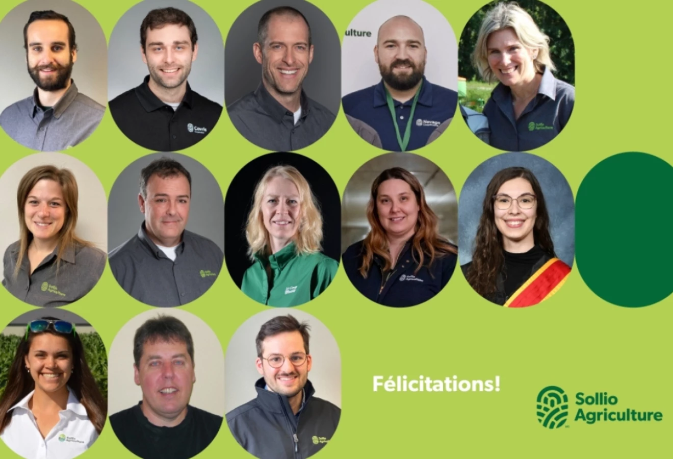 Mosaique des gagnants de la rencontre experts-conseils de Sollio Agriculture 2023