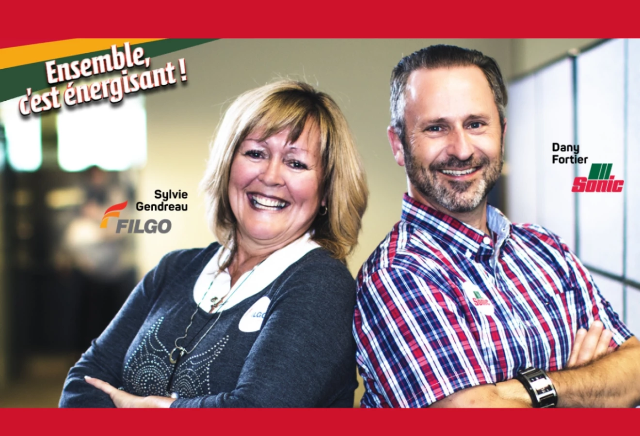 Sylvie Gendreau et Dany Fortier de Filgo-Sonic