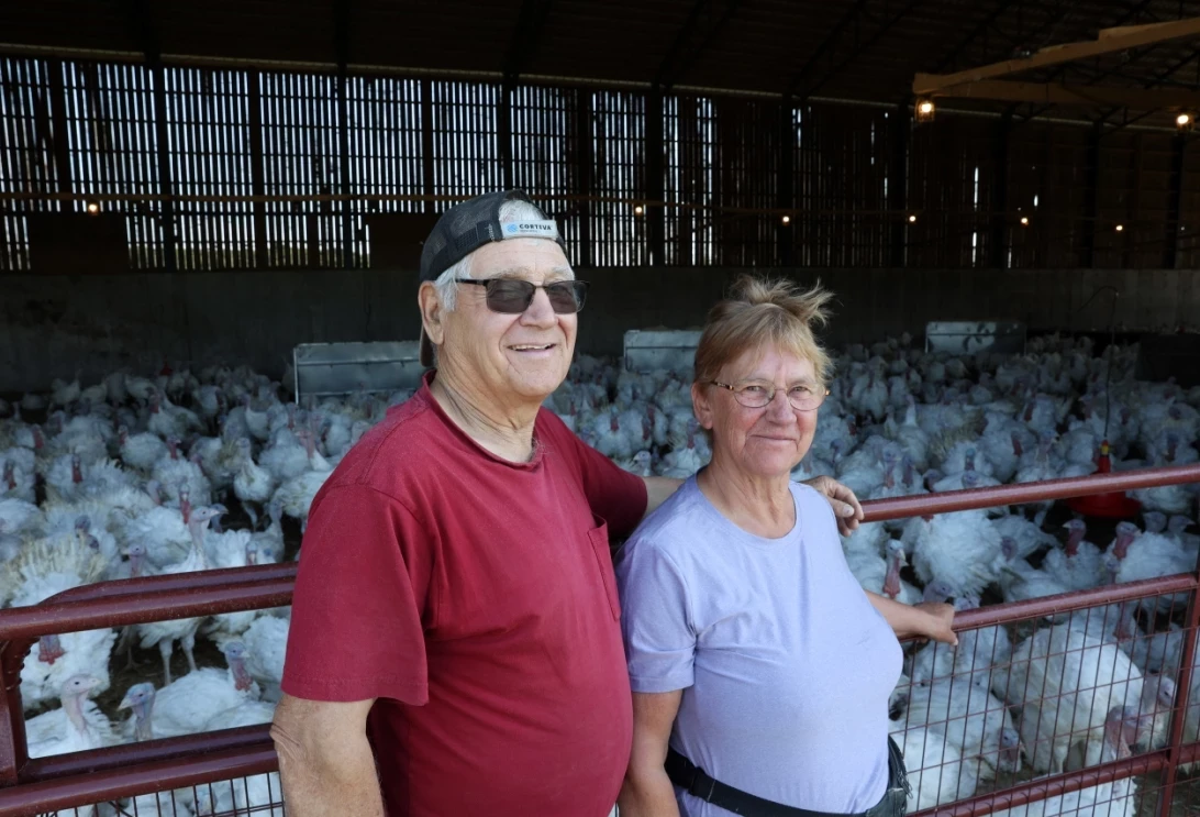 Denis Durand et Francine Dumais de la Ferme Aunick