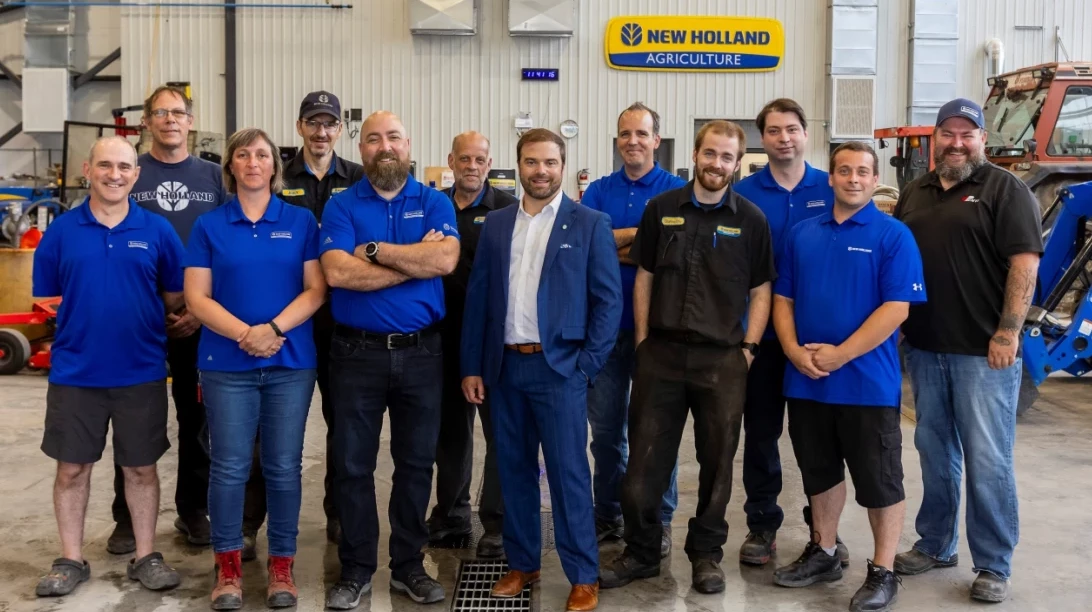 L'équipe du nouveau garage