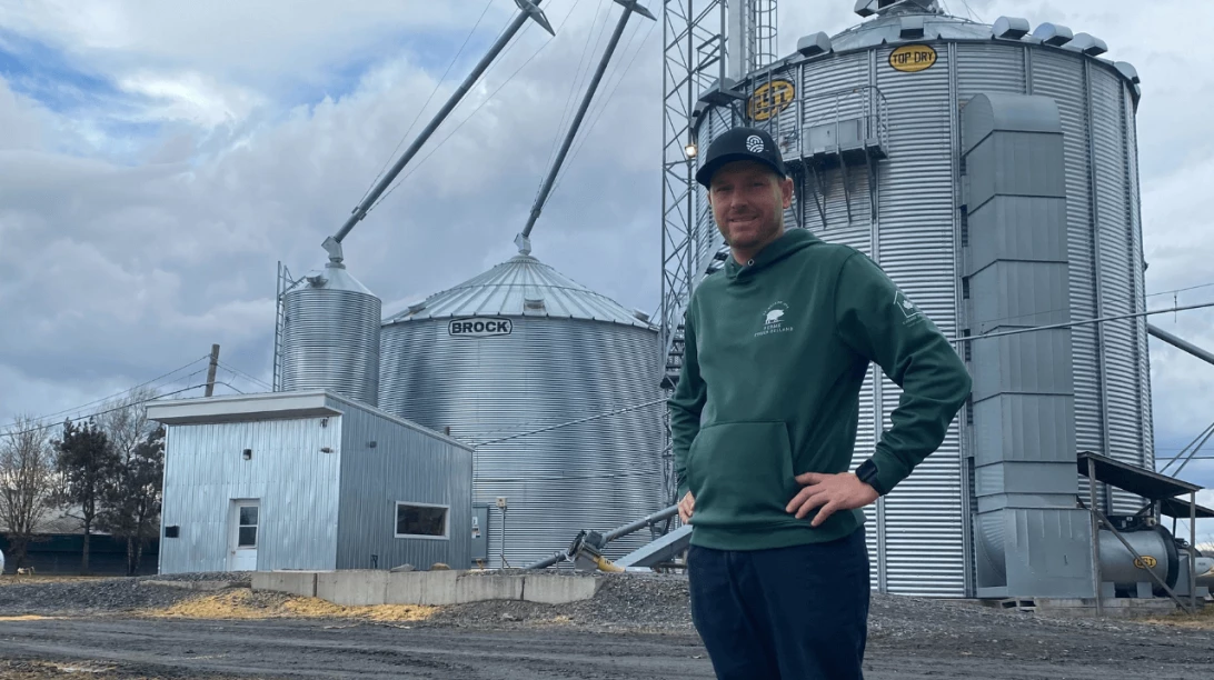 Jérôme Beaudoin de la Ferme Éthier-Pelland