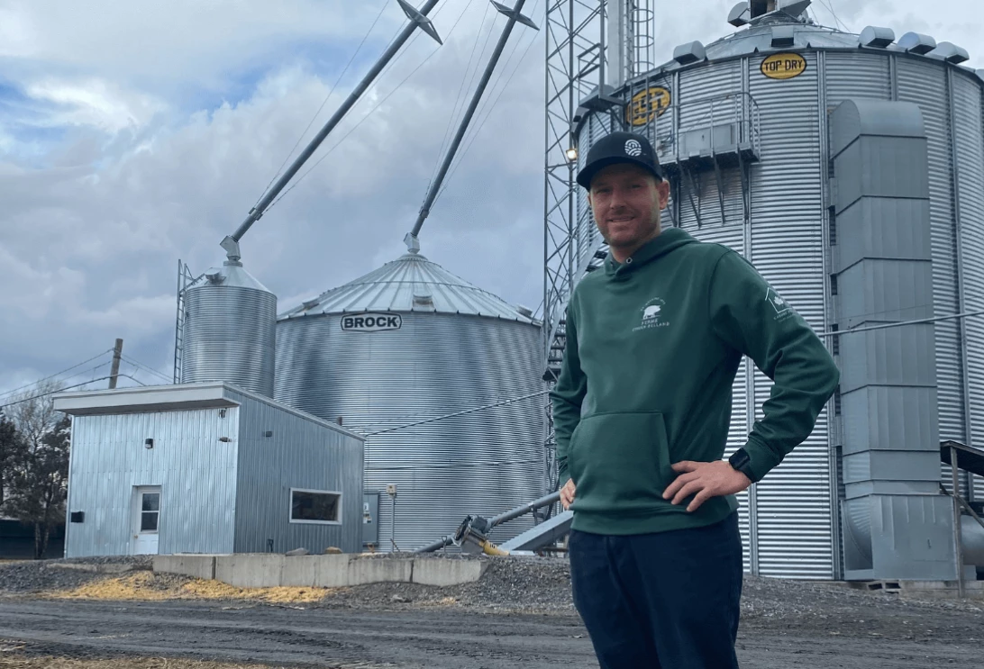Jérôme Beaudoin de la Ferme Éthier-Pelland