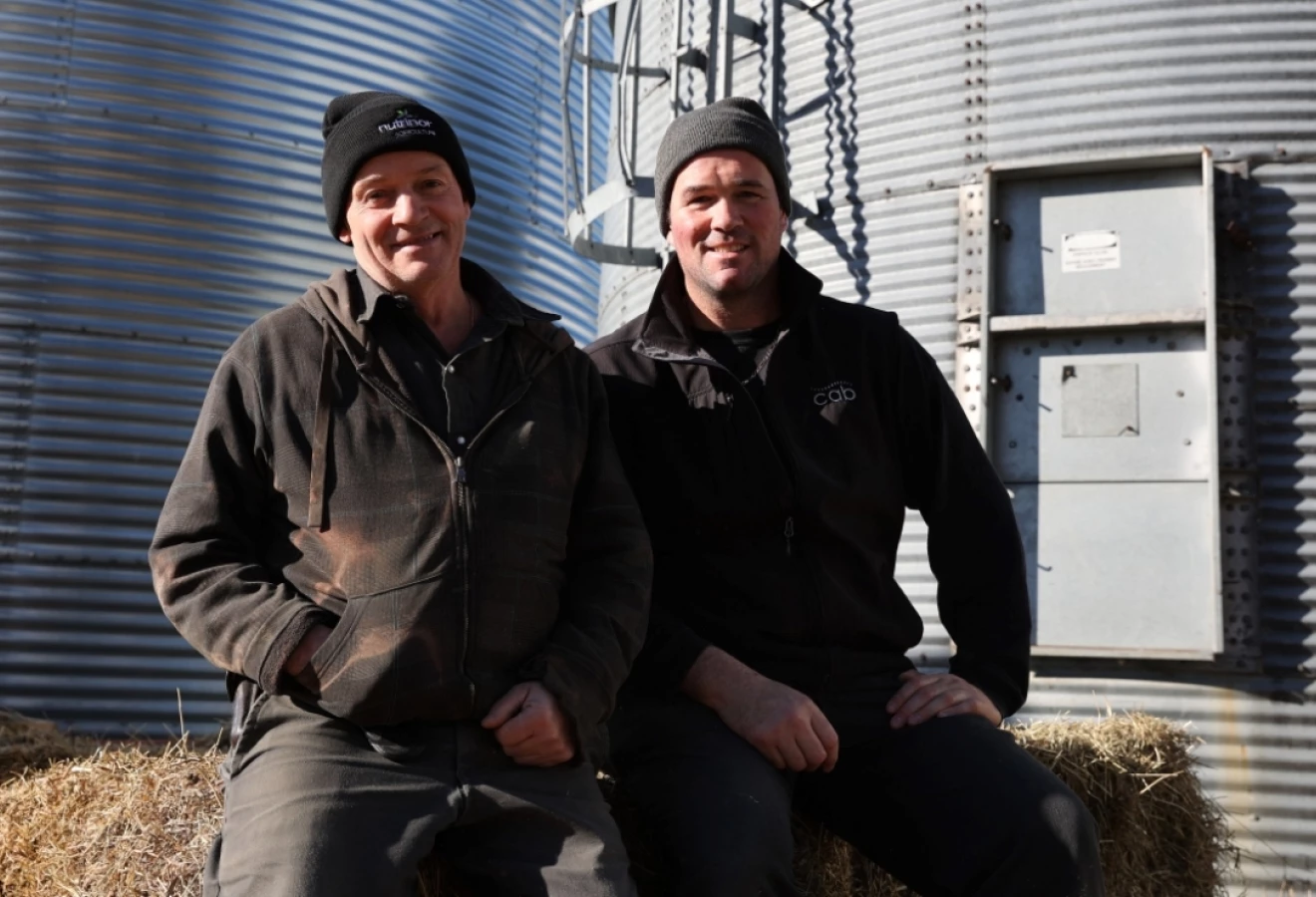 Jean-Yves Goulet et Louis Taillon