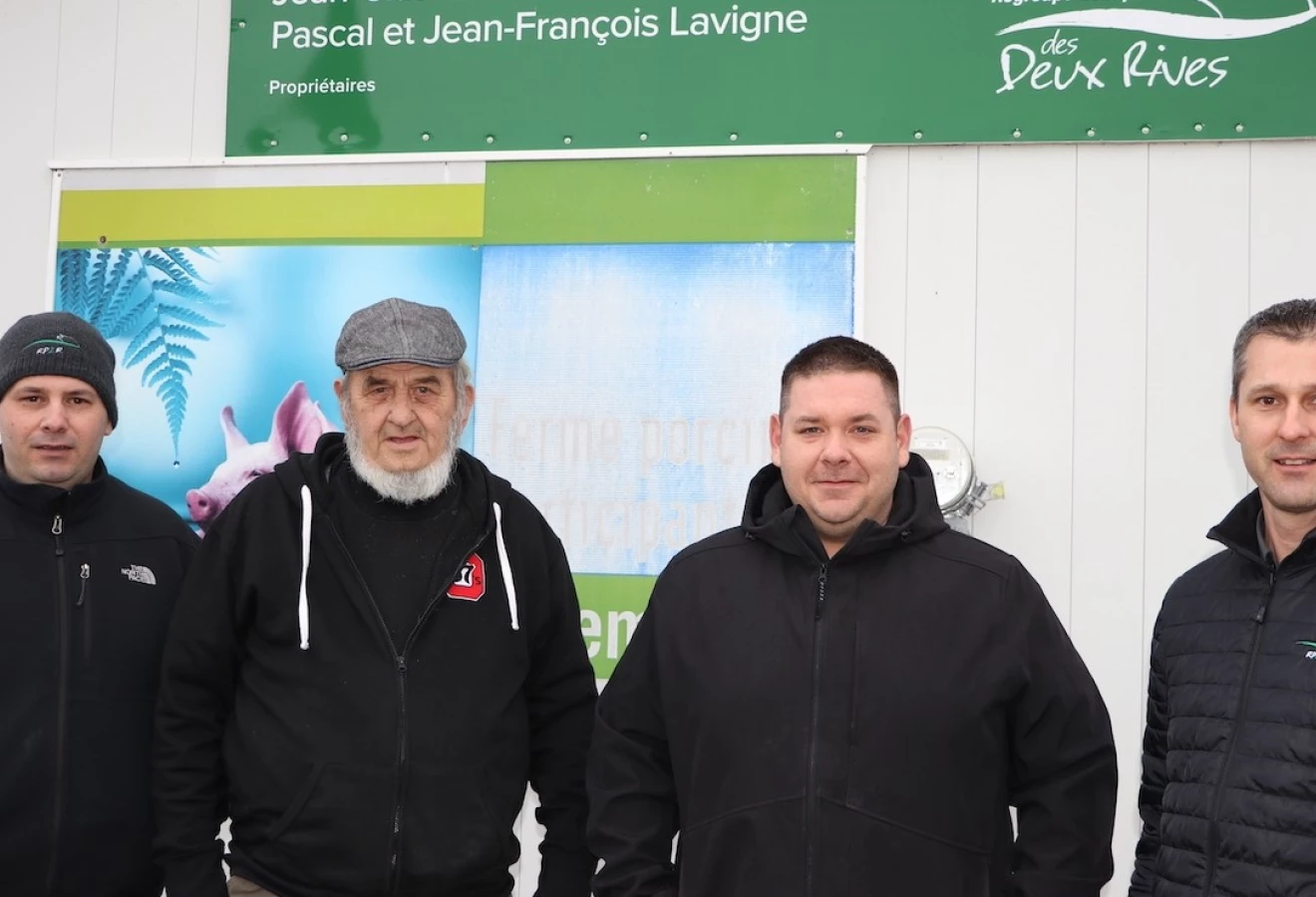 Les propriétaires de la Ferme Danmarc