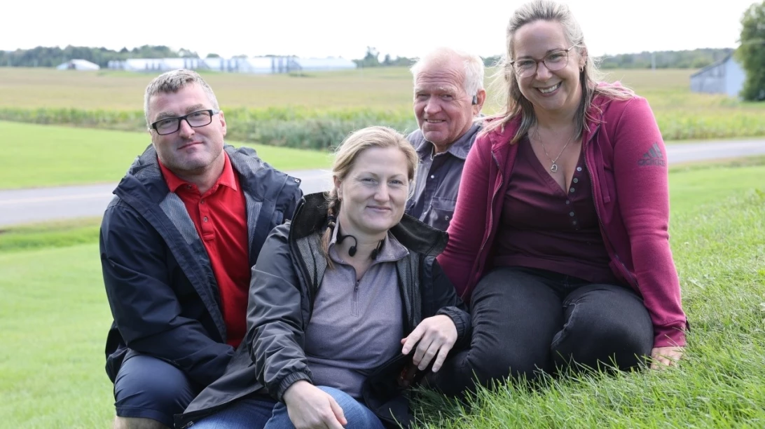 Famille de la Ferme Michel et Madeleine Chagnon