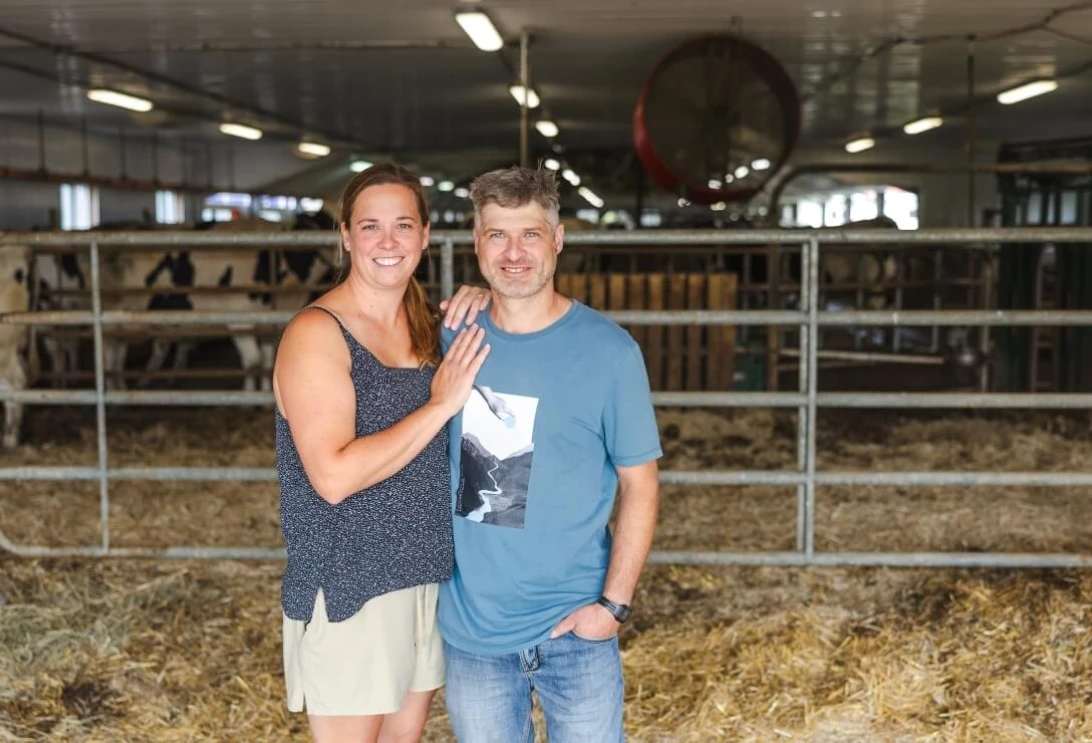 Caroline Guimond et Jean-Philippe Rodrigue