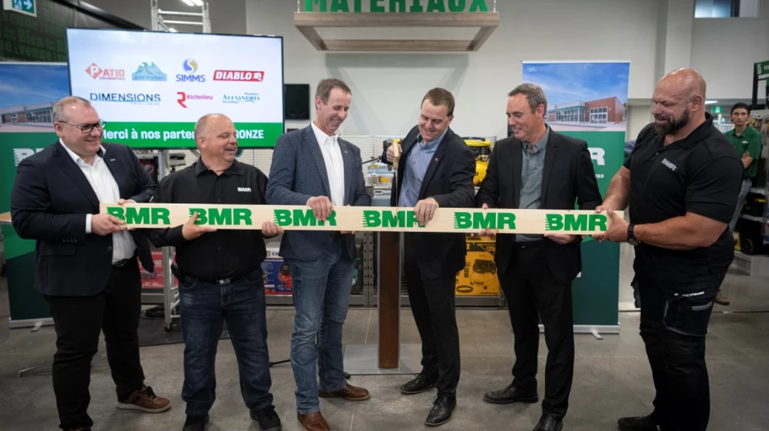 Inauguration du Centre de rénovation BMR