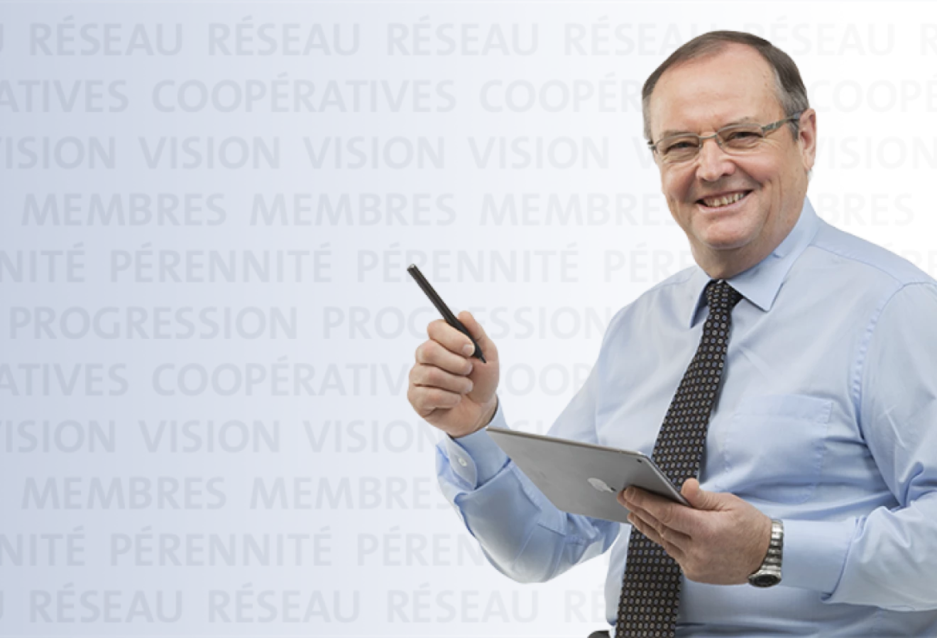 Denis Richard, président de la Coop Fédérée