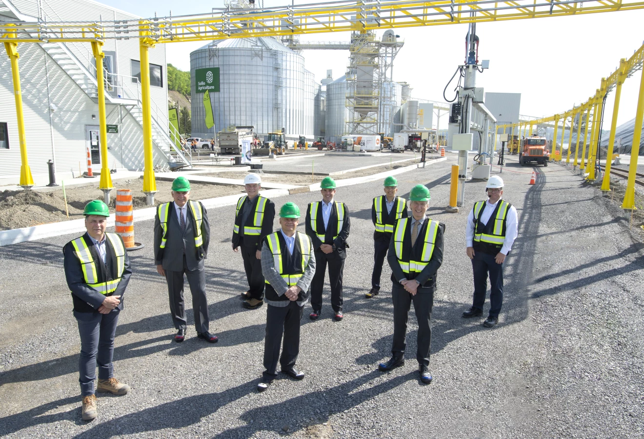 Inauguration du terminal maritime de Sollio Agriculture